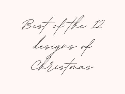 {Best of the 12 Designs of&nbsp;Christmas}