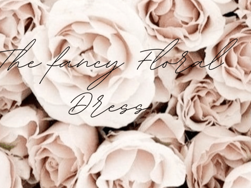 {The Fancy Floral Dress} INSPIRED BY BEAUTY AND THE&nbsp;BEAST